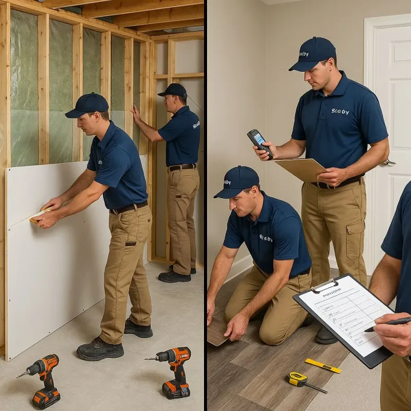 Repairs and Reconstruction process in North Amherst, MA