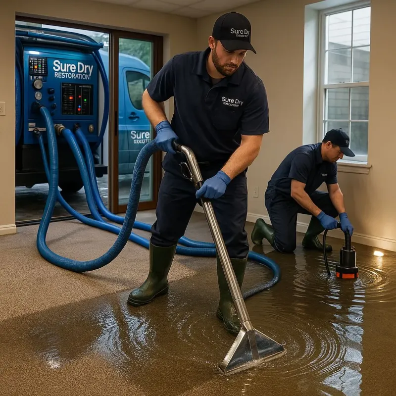 Water Extraction and Removal process in North Amherst, MA